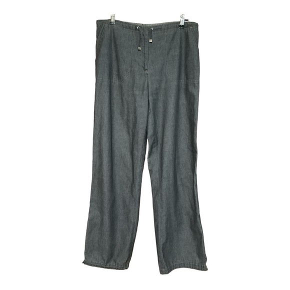 Fendi Wide Leg Pants Ladies Size 40 (8-10) - Picture 1 of 7